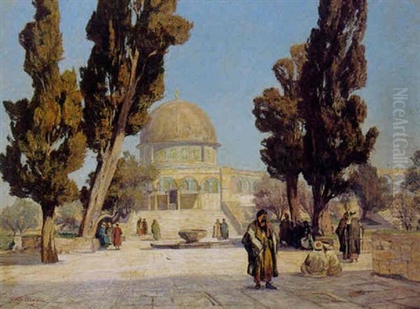 Le Dome Du Rocher (haram Al-charif) - view 1