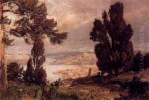 View Of Constantinople by Georg Macco