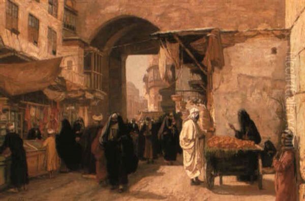 The Orange Seller, Cairo - view 1