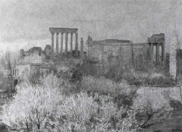 Die Akropolis In Athen - view 1