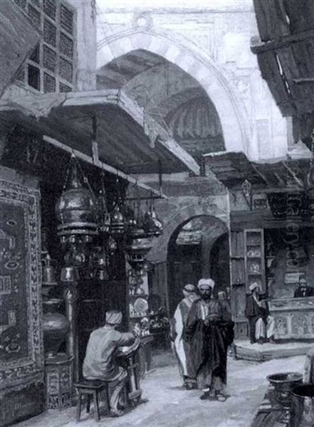 Kupferbazar In Kairo - view 1