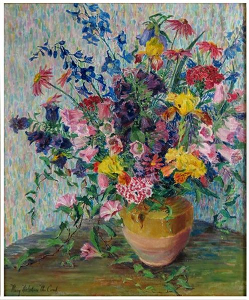 Still-life, Vase Of Flowers - view 1