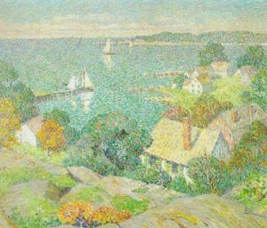 Looking Toward The Sea, St. Ives, Cornwall by Mary Nicholena Maccord