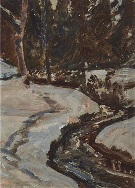 January Thaw, Circa 1908 - view 1