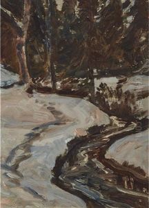 January Thaw, Circa 1908 by James Edward Hervey MacDonald