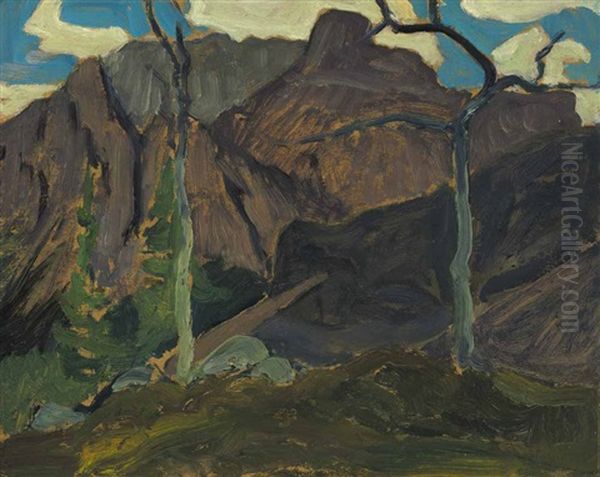 Part Of Cathedral Mountain - view 1