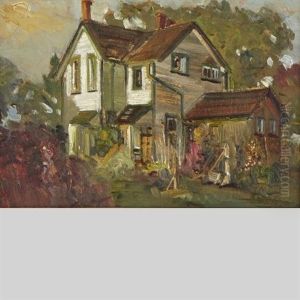 Jeh Macdonald House On Centre Street, Thornhill by James Edward Hervey MacDonald