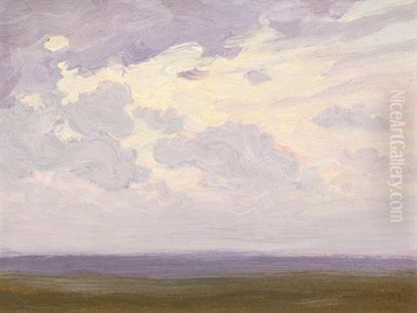 Summer Clouds (recto-verso) - view 1