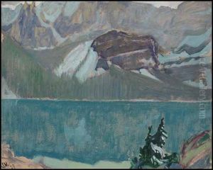 Snow, Lake O'hara by James Edward Hervey MacDonald