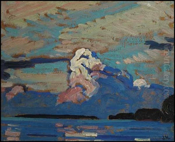 Evening Cloud, Lake Simcoe - view 1