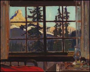 Morning, Mountain Camp (cathedral Peak From O'hara Camp) by James Edward Hervey MacDonald