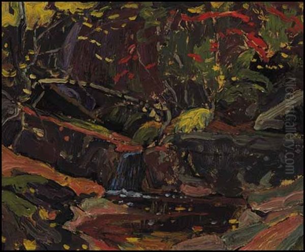 Brook In Autumn (1) - view 1