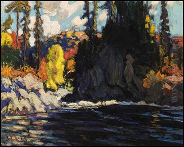 Landscape, Northern Ontario (sketch) - view 1