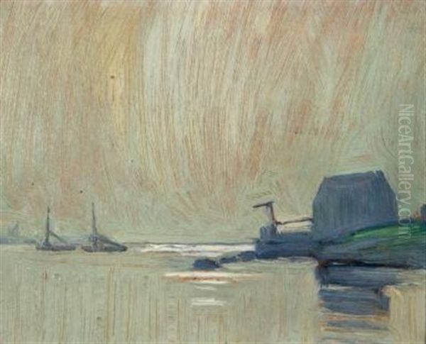 Misty Morning, Petite Riviere, N.s. - view 1