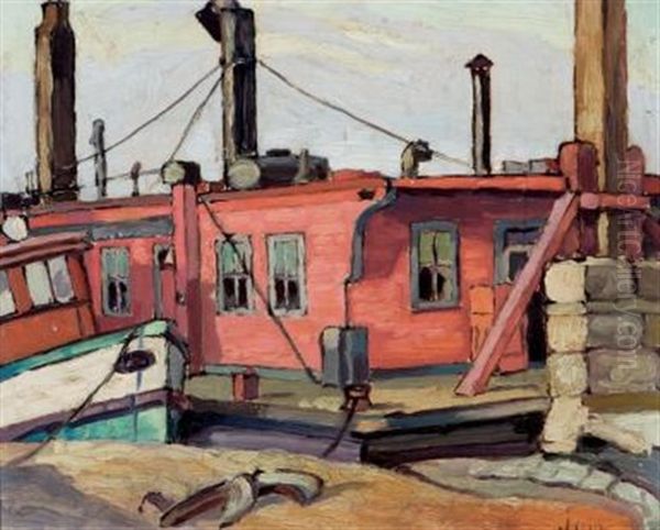 Dredge At Wharfside Toronto - view 1