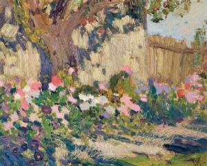 Asters And Apples (sketch) by James Edward Hervey MacDonald