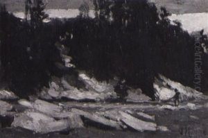 Humber River (study) by James Edward Hervey MacDonald