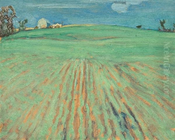 Near Thornhill (a Sketch For Potato Field) - view 1