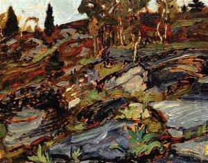 Limestone Hillside by James Edward Hervey MacDonald