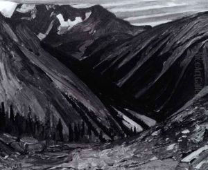 Mt. Goodsir From Bench Of Odaray, L. O'hara Camp by James Edward Hervey MacDonald