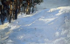 Winter Hillside by James Edward Hervey MacDonald