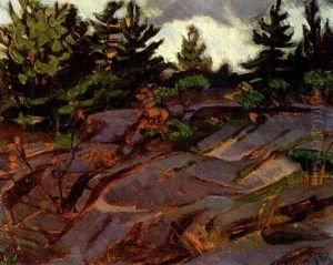 Limestone Hills Nr. Coboconk by James Edward Hervey MacDonald