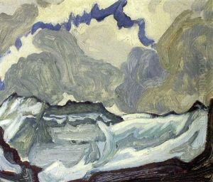 Clouds, Mt. Lefroy (lake O'hara) by James Edward Hervey MacDonald
