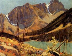 Sherbrooke Lake, Kicking Horse Valley, Rocky Mts.
