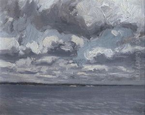 Dr. James Mccallum's Home On Go-home Bay, Georgian Bay by James Edward Hervey MacDonald