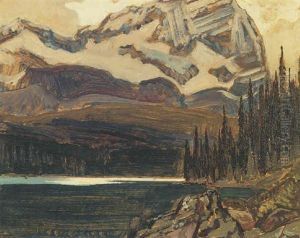 Sungleam And Mountains by James Edward Hervey MacDonald