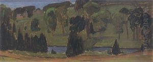 Gull River Near Coboconk by James Edward Hervey MacDonald