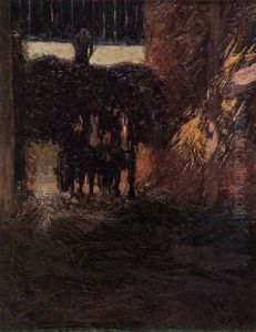 In The Barn by James Edward Hervey MacDonald