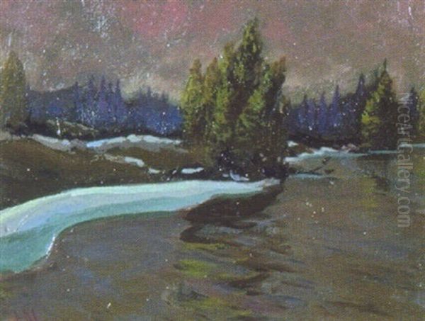 Spring Flood, Mariposa Creek - view 1
