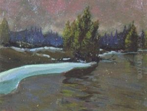Spring Flood, Mariposa Creek by James Edward Hervey MacDonald