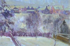 Backyard, West Toronto by James Edward Hervey MacDonald
