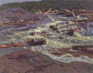 Gatineau River Near Cascades