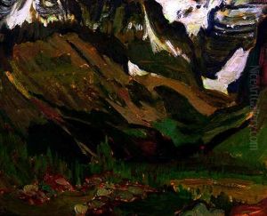Lake O'hara, Looking Towards Mount Lefroy by James Edward Hervey MacDonald