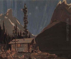 Northern Lights, Lake O'hara by James Edward Hervey MacDonald