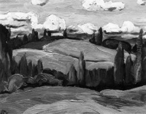 Limestone Hillside by James Edward Hervey MacDonald