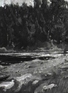Fishing On The Don by James Edward Hervey MacDonald