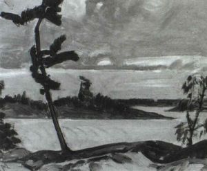 Evening, Mclean's Island, Sturgeon Bay by James Edward Hervey MacDonald