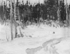 Algonquin Park, Winter by James Edward Hervey MacDonald