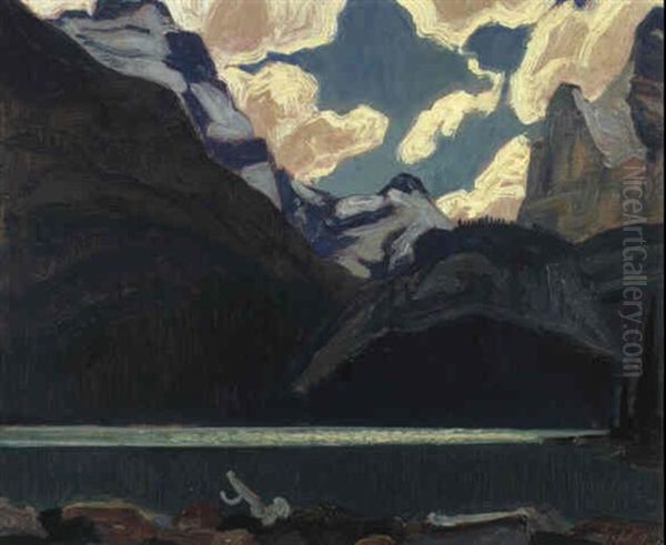 Lake O'hara From South Shore - view 1