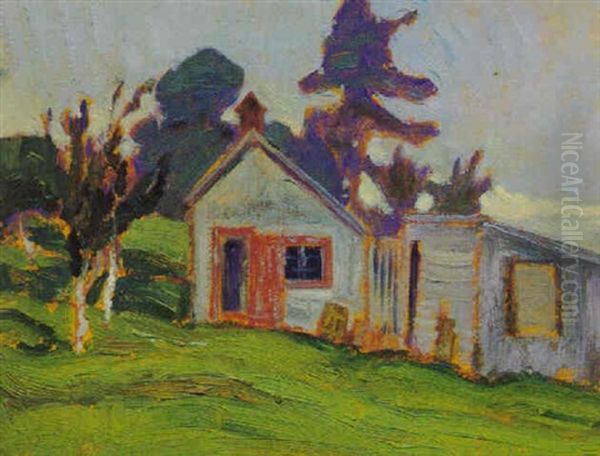 Fishing Shacks At Petite Riviere, N.s. - view 1