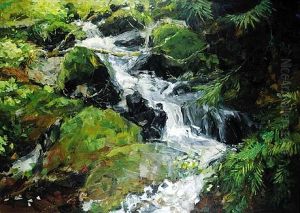 Untitled (waterfall) by John A. MacDonald