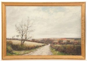Carmunnock Landscape by Norman M. Macdougall