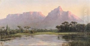 View Of Table Mountain And Devils Peak