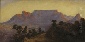 Sunset Over Table Mountain