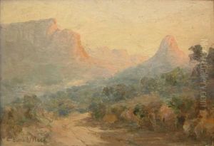 View Of Mountains And A Valley View Of Mountains And A Valley