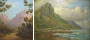 Edge Of The Woods, Rondebosch (+ Glencairn; 2 Works) by Edward Clark Churchill Mace